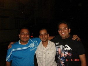 Abhi, Ajay and me!